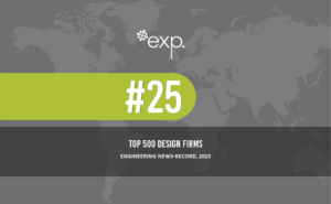 EXP Ranks #25 In ENR’s Top 500 Design Firms | EXP